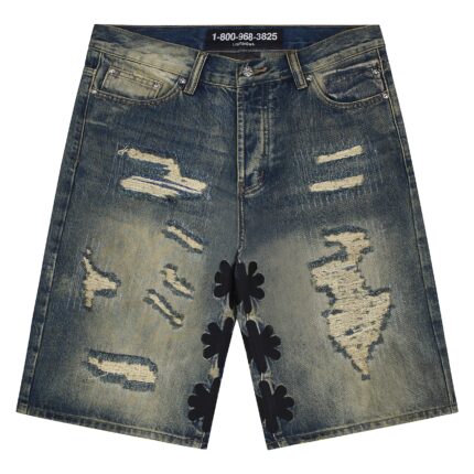 Lostshdws Dstry Denim Short | Black