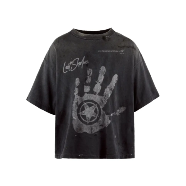 Chaostatic Age T-Shirt Black Graphic Detail