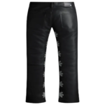 LOSTSHDWS Gray Wax Pants Stitching Detail