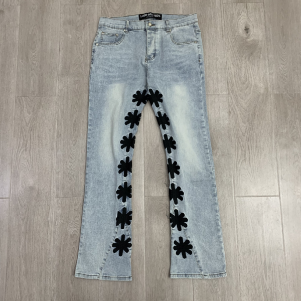 LOSTSHDWS Unisex Street Fashion Denim Pants