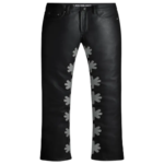 LOSTSHDWS Wax Pant Belt Loop Detail