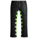 LOSTSHDWS Wax Pant Wide Leg Design