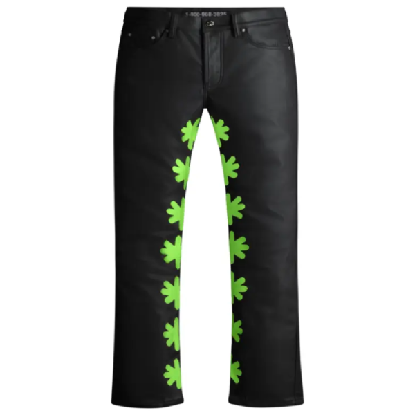 LOSTSHDWS Wax Pant Wide Leg Design