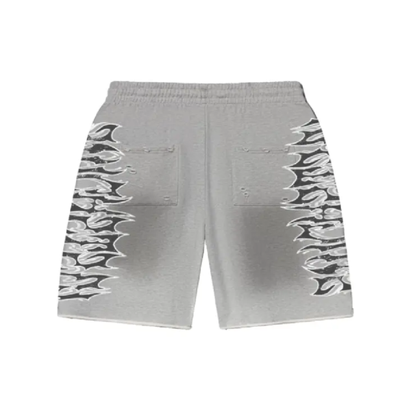 Metal Sweat Short Washed Back View