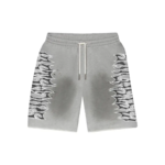 Metal Sweat Shorts Logo Close-Up