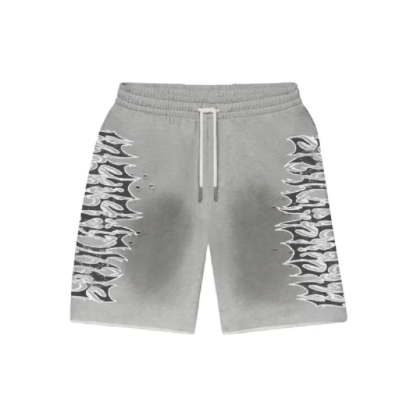 Metal Sweat Shorts Logo Close-Up
