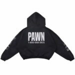 Pawn Hoodie Back View